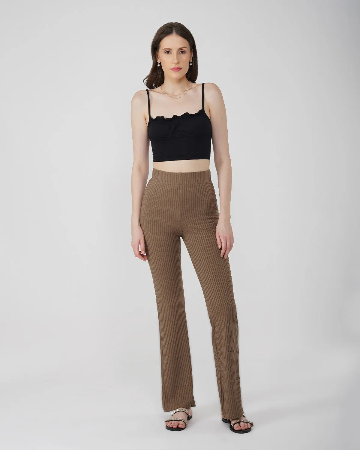 RUCHED CROP TOP