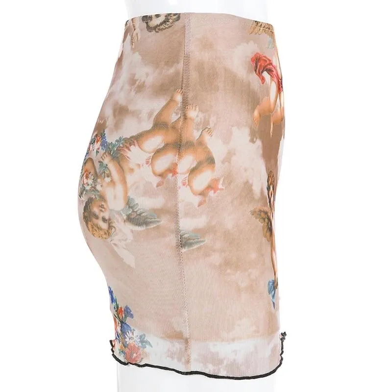 Saint Angels Mesh skirt🌟