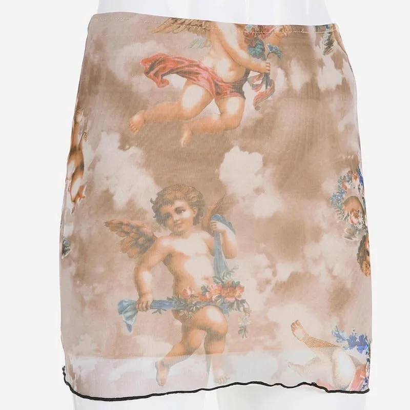 Saint Angels Mesh skirt🌟