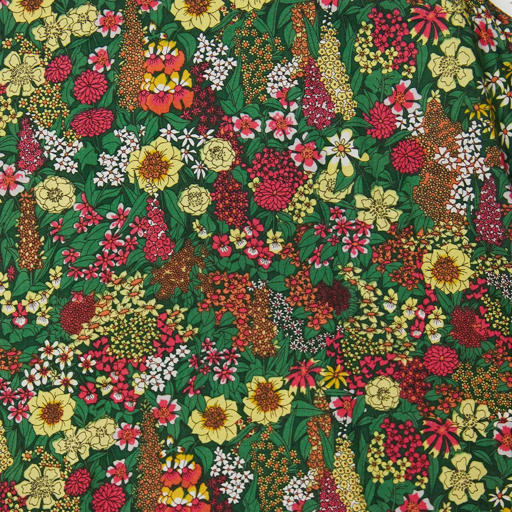 SAMPLE - Tie Top Tank - Green Floral