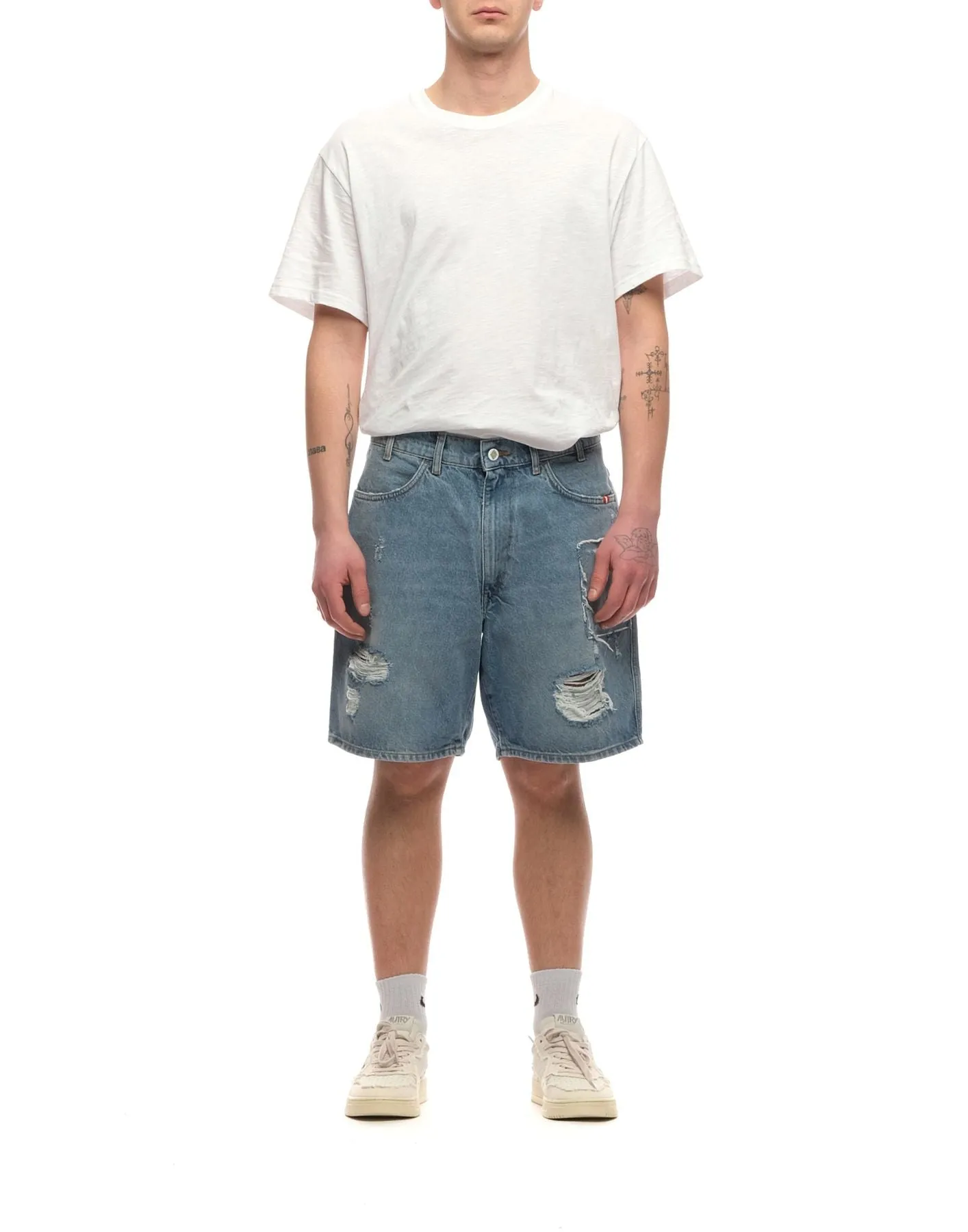 Shorts man P23AMU004D4692230 VINTAGE LOVER Amish