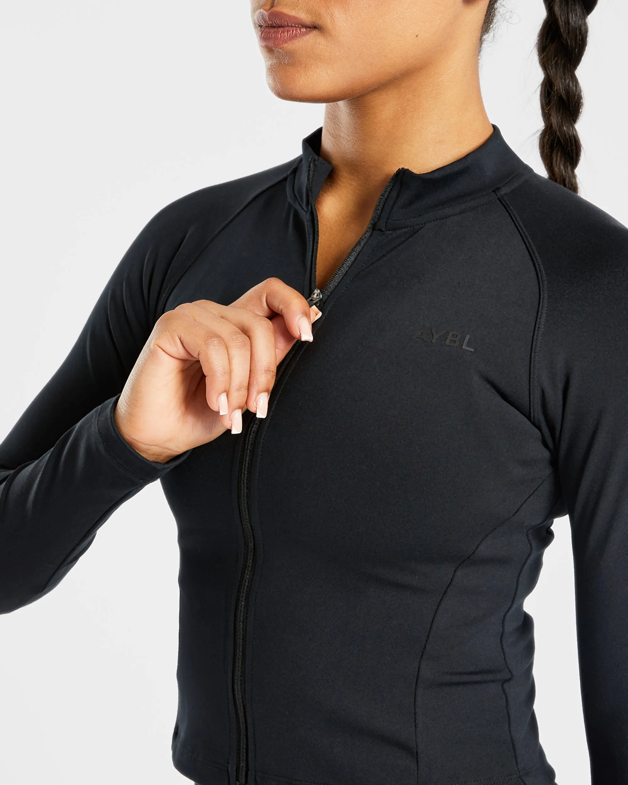 Staple Zip Jacket - Black