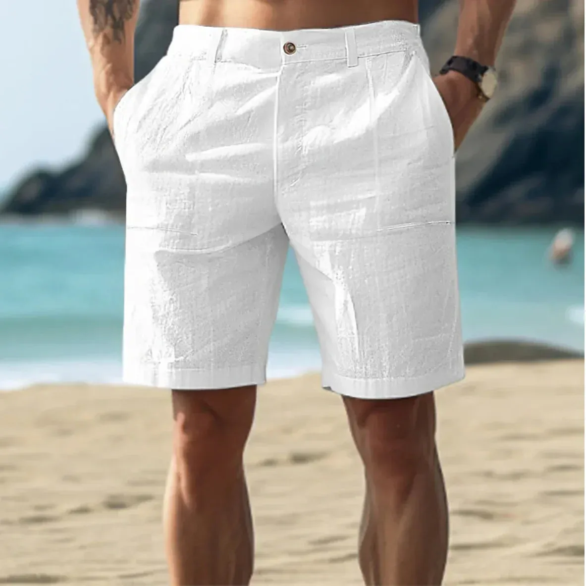 Summer Linen Shorts