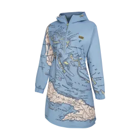 THE CARTE LUCAYOS JACKET DRESS- SKY