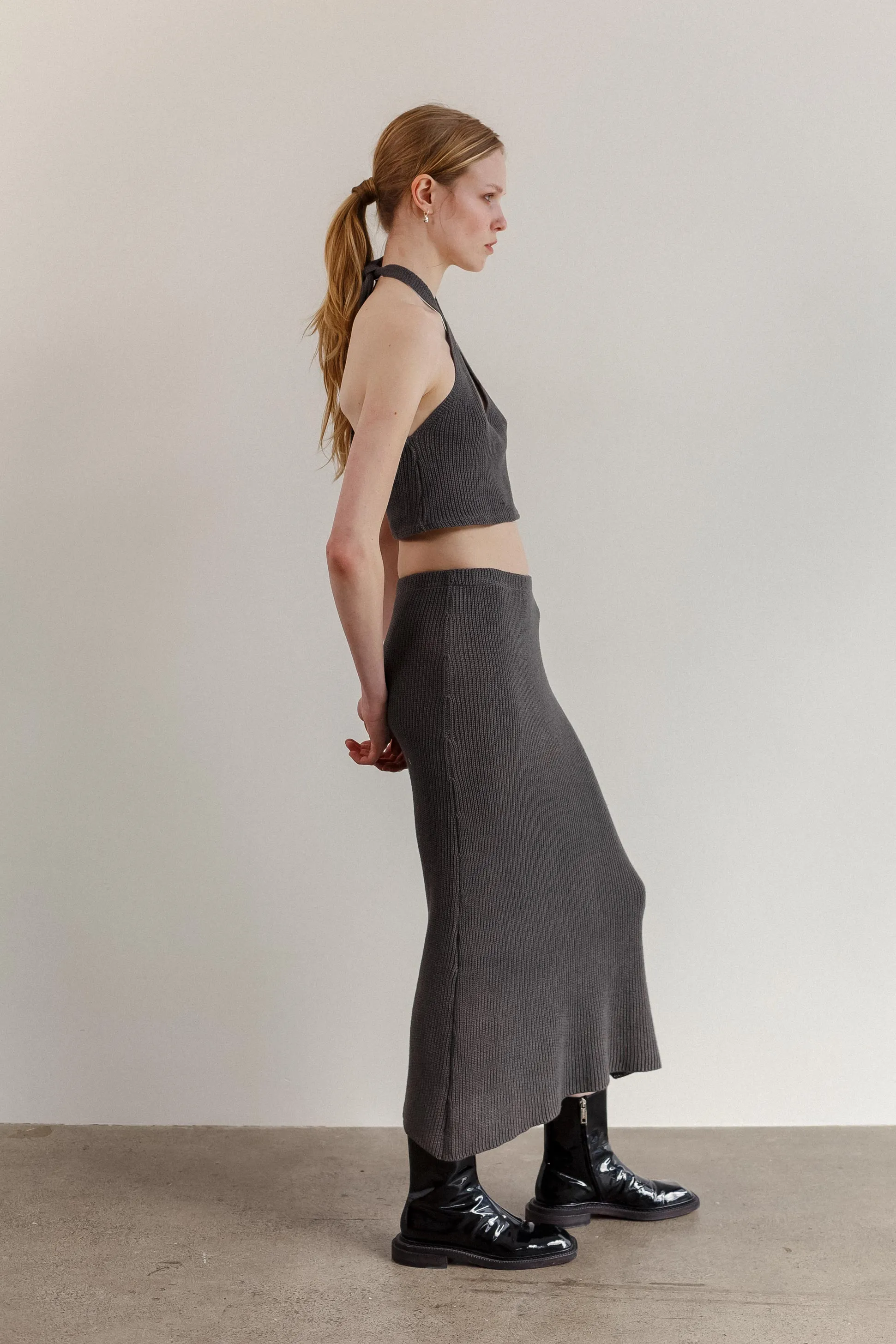 Vee Cotton Skirt