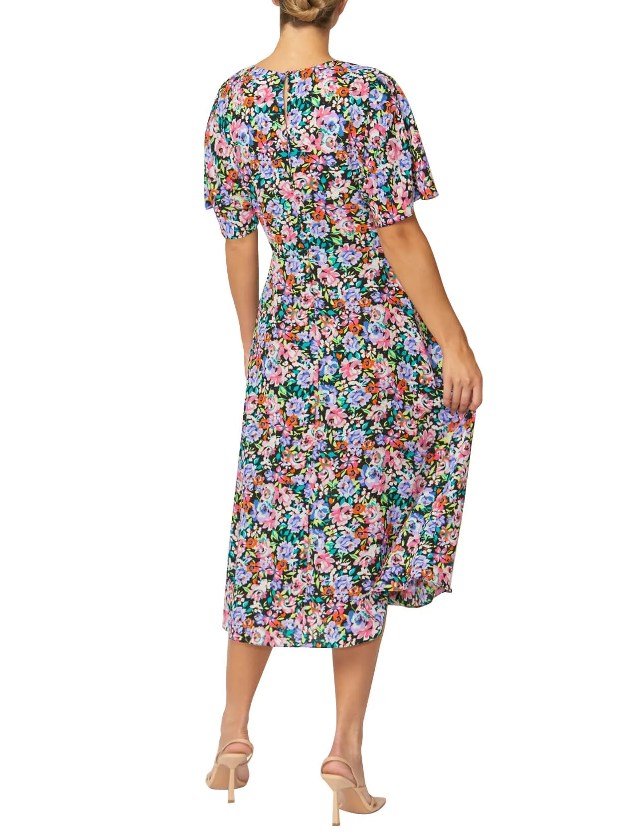 Vera Floral Wrap Dress