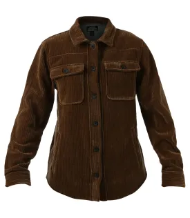 Women's Cord Shirt Jacket