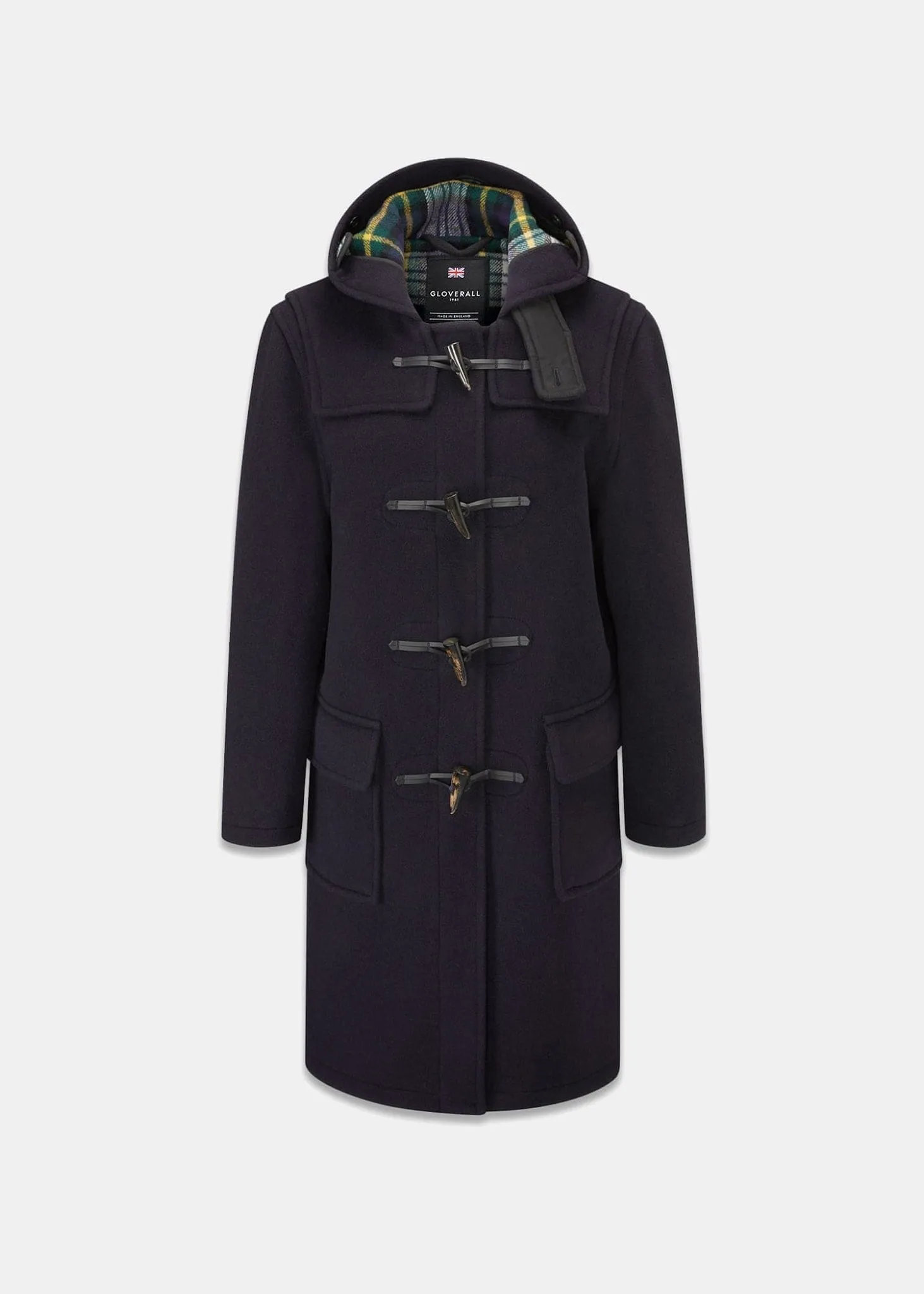 Navy Dress Gordon Womens Classic Duffle Coat